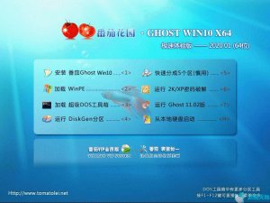 番茄花园 Windows 10专业版 64位 V2020.02_绿色/纯净