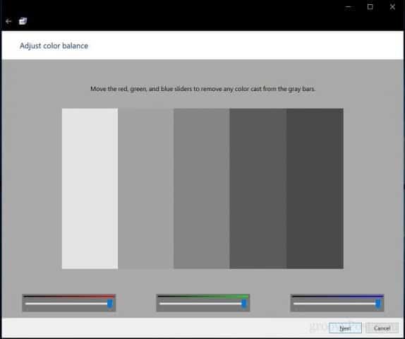 Windows10系统下显示器颜色的用法方法