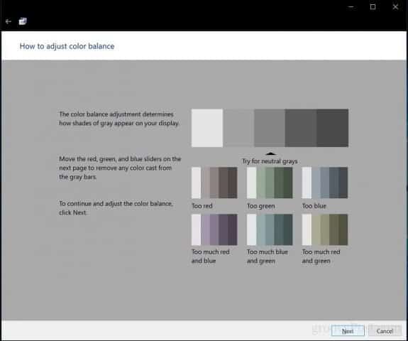 Windows10系统下显示器颜色的用法方法