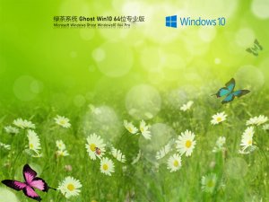 绿茶系统 Ghost Windows 10 64位 极速精简版
